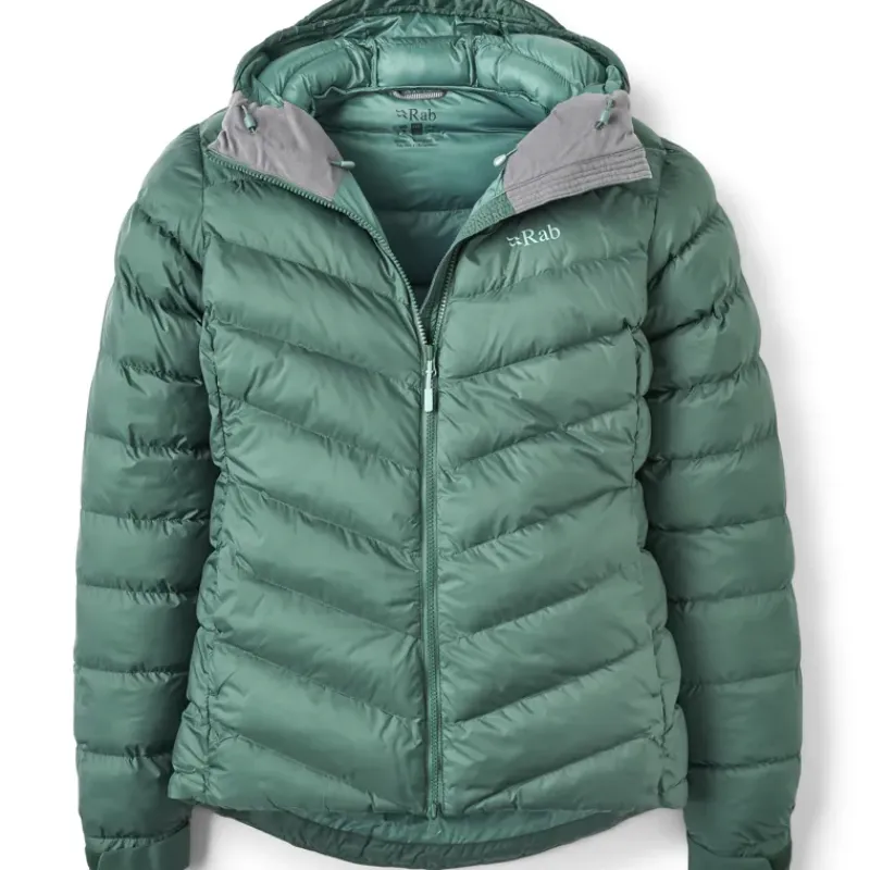 Rab Insulated Jackets-Womens Nebula Pro Jacket - Green Slate