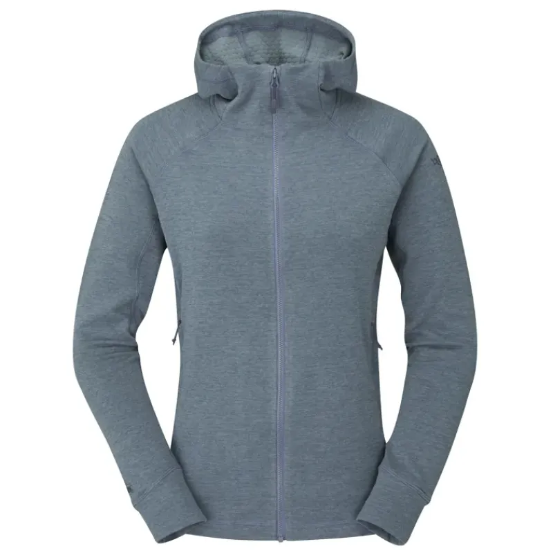Rab Fleece & Mid Layer-Womens Nexus Hoody - Orion Blue