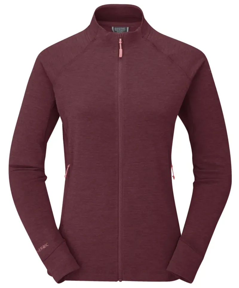 Rab Fleece & Mid Layer-Womens Nexus Jacket - Deep Heather