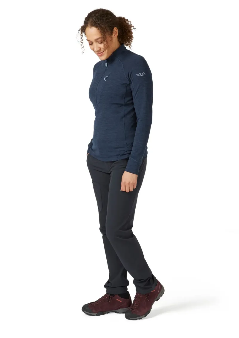Rab Fleece & Mid Layer-Womens Nexus Pull-On - Deep Ink