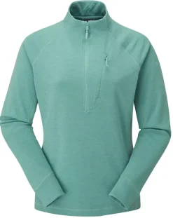 Rab Fleece & Mid Layer-Womens Nexus Pull-On - Glacier Blue