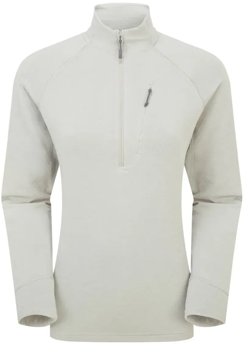 Rab Fleece & Mid Layer-Womens Nexus Pull-On - Light Zinc