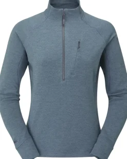 Rab Fleece & Mid Layer-Womens Nexus Pull On - Orion Blue