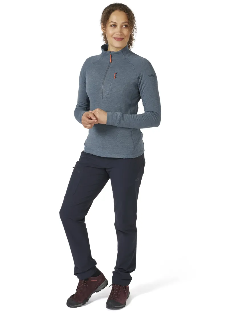 Rab Fleece & Mid Layer-Womens Nexus Pull On - Orion Blue