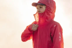 Rab Waterproof Jackets-Womens Phantom Jacket - Hibiscus