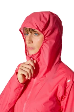 Rab Waterproof Jackets-Womens Phantom Jacket - Hibiscus