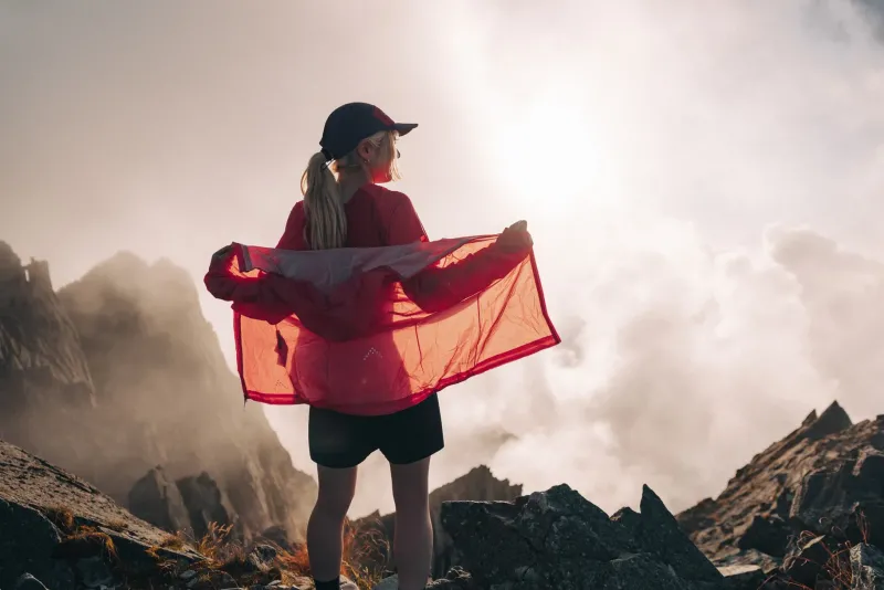 Rab Waterproof Jackets-Womens Phantom Jacket - Hibiscus