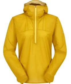 Rab Waterproof Jackets-Womens Phantom Pull-On Jacket - Sahara