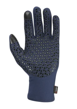 Rab Gloves-Womens Power Stretch Contact Grip Gloves - Deep Ink