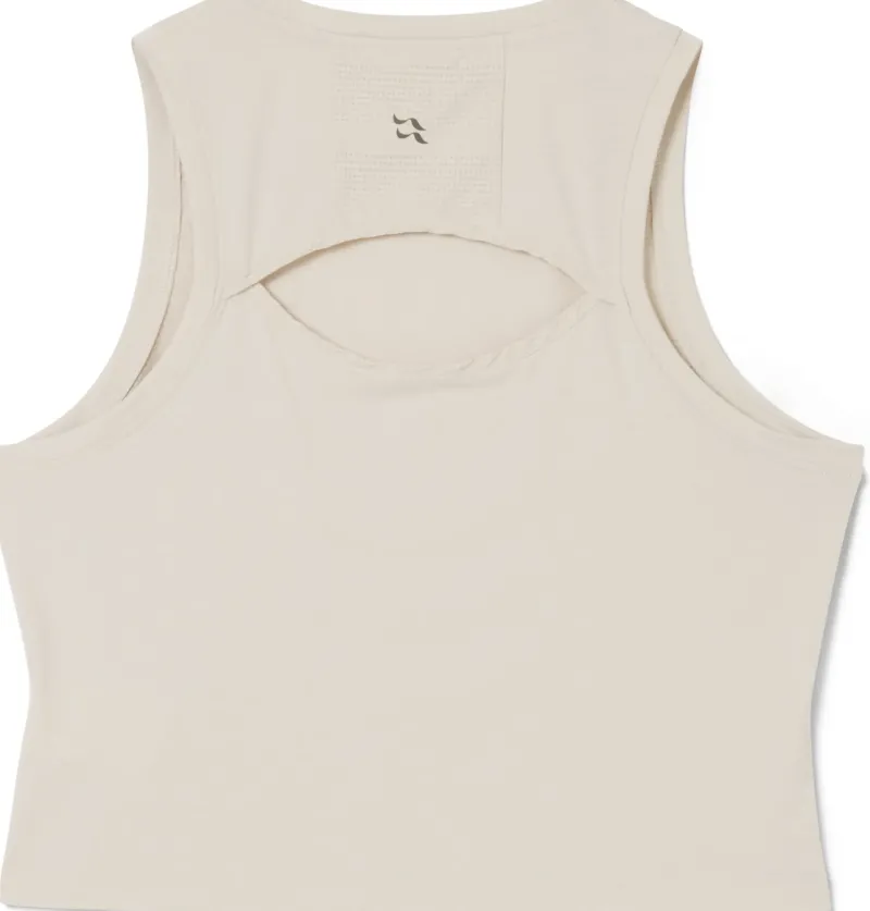 Rab T-Shirts & Baselayers-Womens Rivelin Crop Tank - Pebble