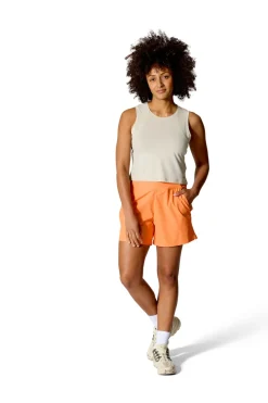 Rab T-Shirts & Baselayers-Womens Rivelin Crop Tank - Pebble