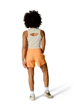 Rab T-Shirts & Baselayers-Womens Rivelin Crop Tank - Pebble