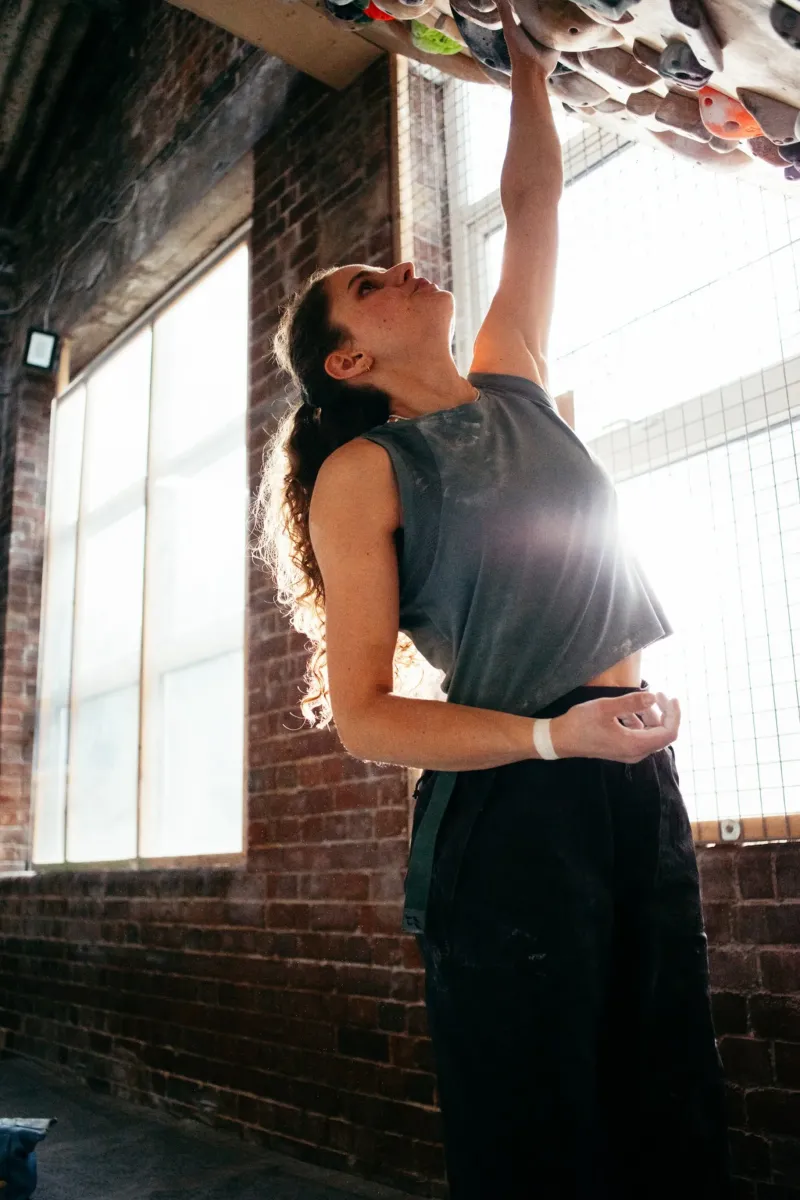 Rab T-Shirts & Baselayers-Womens Rivelin Crop Tank - Sage