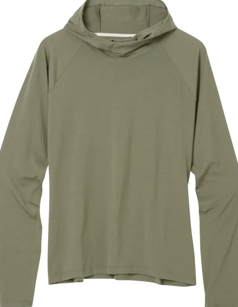 Rab Fleece & Mid Layer-Womens Rivelin Hoody - Light Khaki