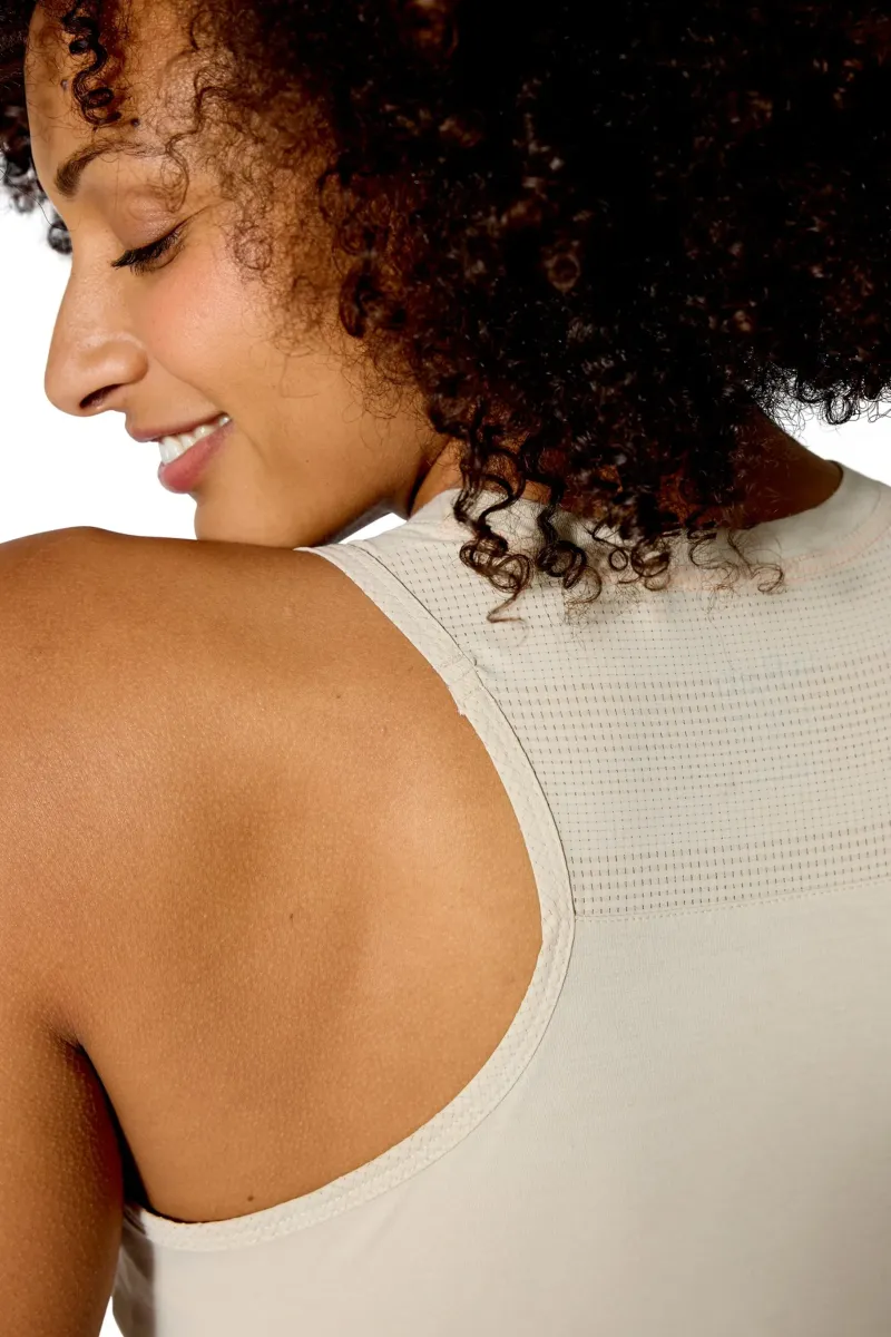 Rab T-Shirts & Baselayers-Womens Rivelin Racerback Tank - Pebble