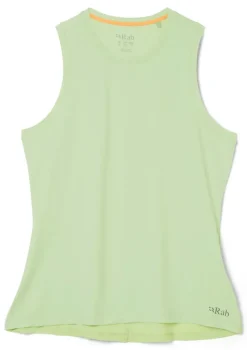 Rab T-Shirts & Baselayers-Womens Rivelin Tank - Fig Green