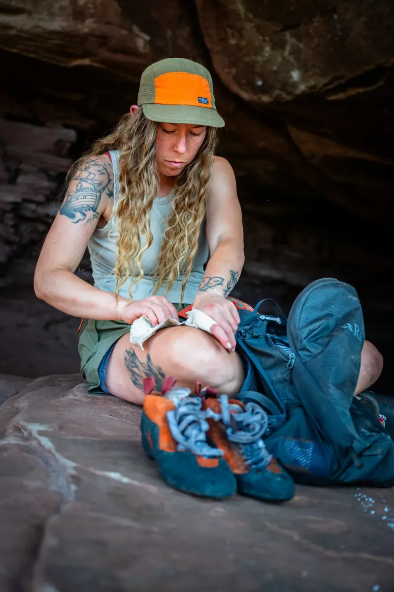 Rab T-Shirts & Baselayers-Womens Rivelin Tank - Fig Green