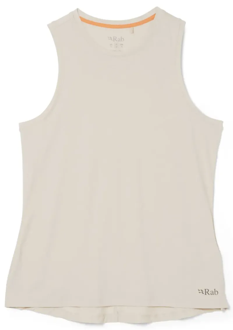 Rab T-Shirts & Baselayers-Womens Rivelin Tank - Pebble