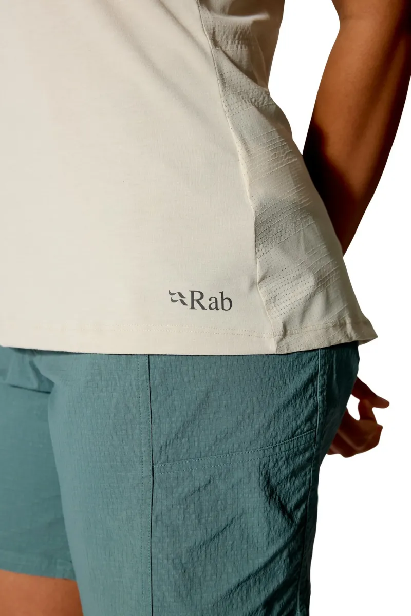 Rab T-Shirts & Baselayers-Womens Rivelin Tank - Pebble
