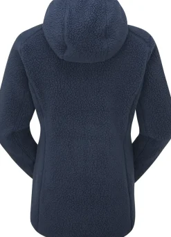 Rab Fleece & Mid Layer-Womens Shearling Hoody - Deep Ink