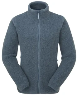 Rab Fleece & Mid Layer-Womens Shearling Jacket - Orion Blue