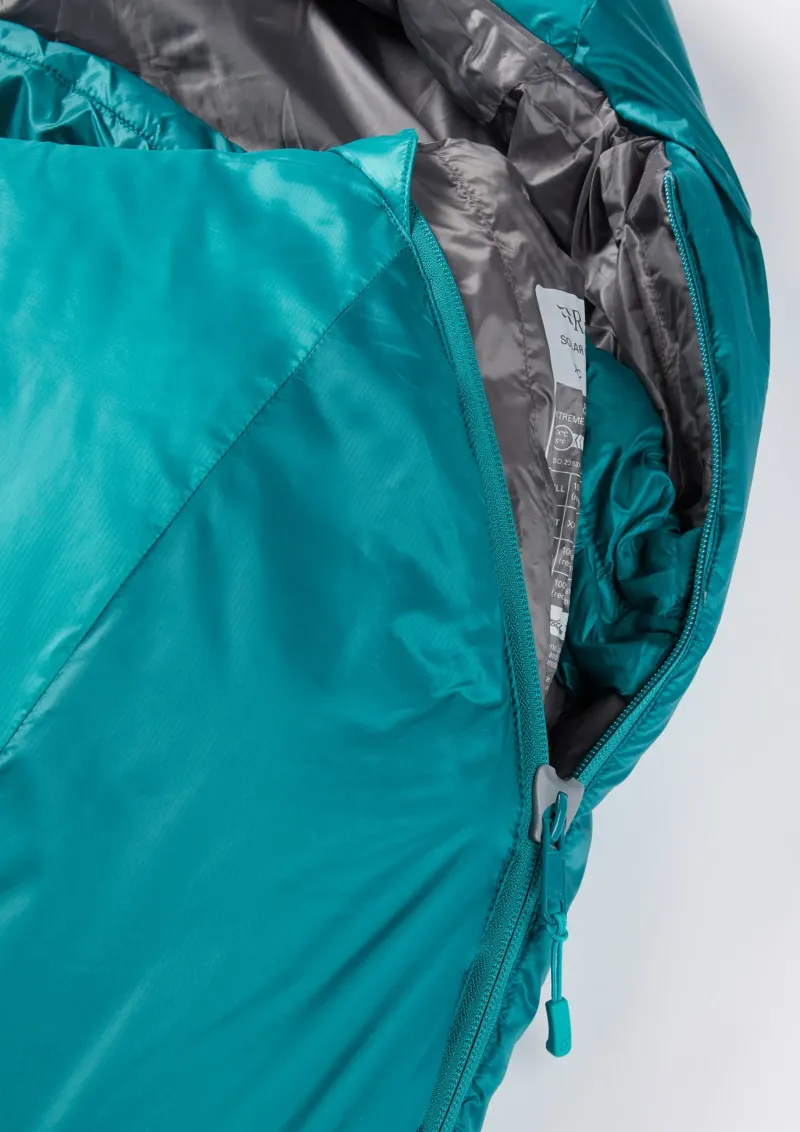 Rab Backpacking & Lightweight Sleeping Bags-Womens Solar Eco 2 Sleeping Bag - Regular