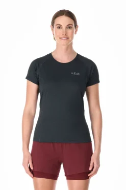 Rab T-Shirts & Baselayers-Womens Sonic Short Sleeved Tee - Beluga