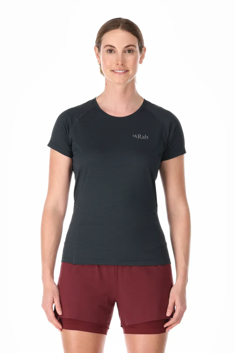 Rab T-Shirts & Baselayers-Womens Sonic Short Sleeved Tee - Beluga