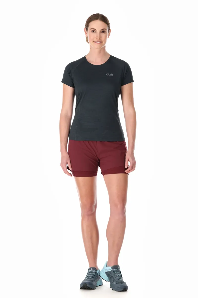 Rab T-Shirts & Baselayers-Womens Sonic Short Sleeved Tee - Beluga