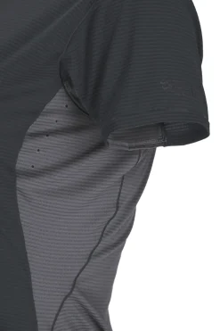 Rab T-Shirts & Baselayers-Womens Sonic Ultra Tee - Beluga-Graphene