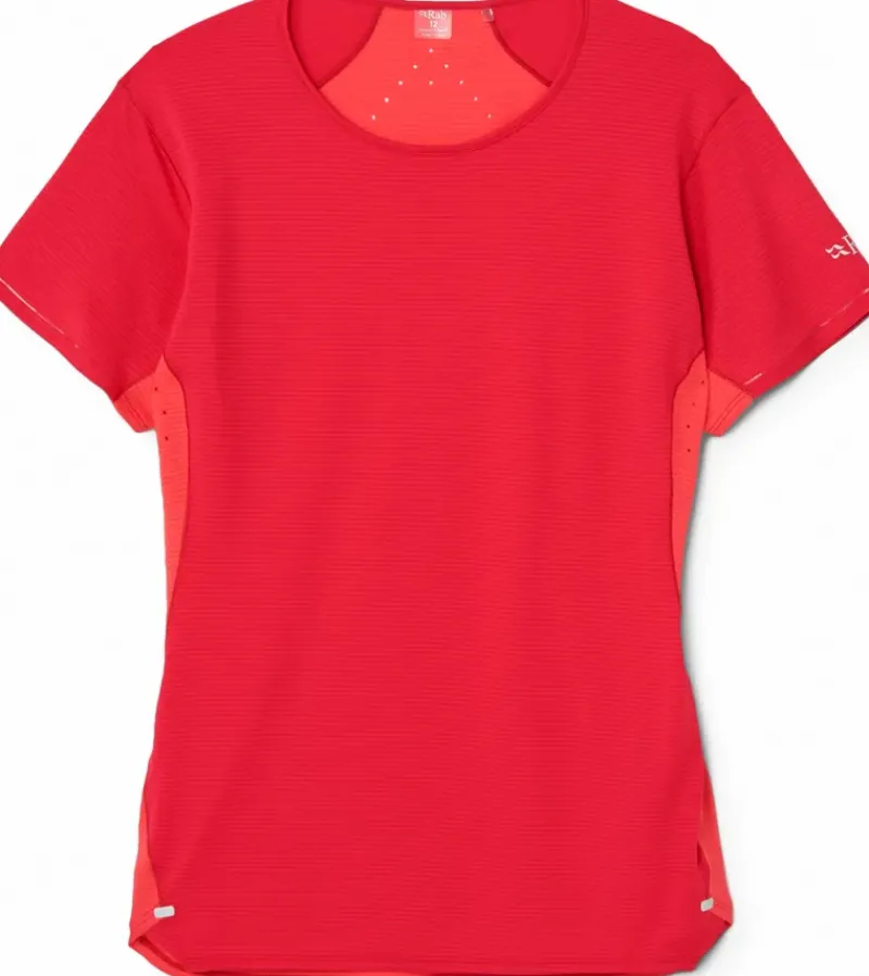 Rab T-Shirts & Baselayers-Womens Sonic Ultra Tee - Watermelon-Hibiscus