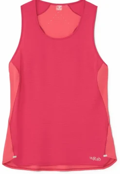 Rab T-Shirts & Baselayers-Womens Sonic Ultra Vest - Watermelon-Hibiscus