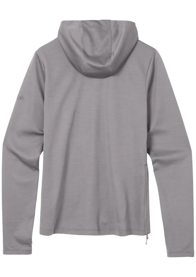Rab Fleece & Mid Layer-Womens Staden Hoody - Zinc