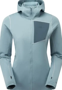 Rab Fleece & Mid Layer-Womens Superflux Hoody - Citadel