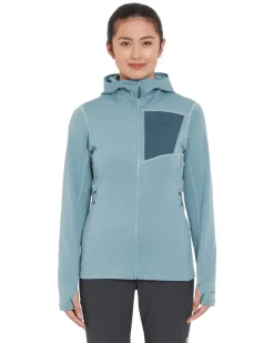 Rab Fleece & Mid Layer-Womens Superflux Hoody - Citadel