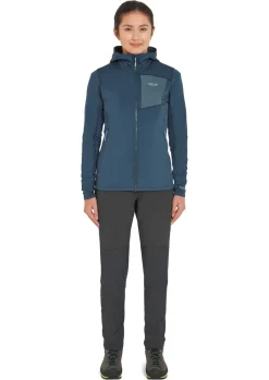 Rab Fleece & Mid Layer-Womens Superflux Hoody - Tempest Blue