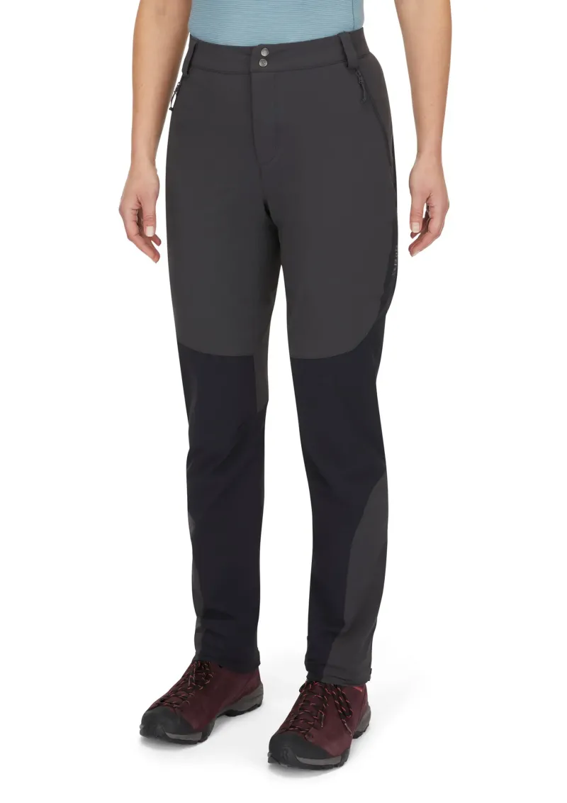 Rab Trousers & Leggings-Womens Torque Mountain Pants - Anthracite-Black