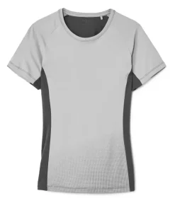 Rab T-Shirts & Baselayers-Womens Trail Tee - Dark Pewtwer-Graphene