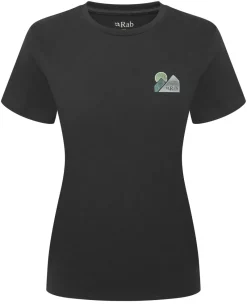 Rab T-Shirts & Baselayers-Womens Tuku Vista Tee - Beluga