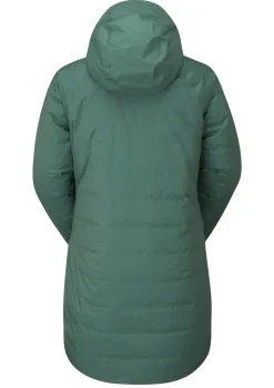 Rab Casual Jackets-Womens Valiance Parka - Green Slate