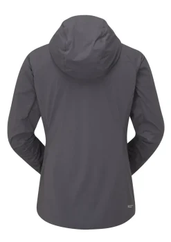 Rab Softshell Jackets-Womens Vapour-Rise Summit Jacket - Graphene