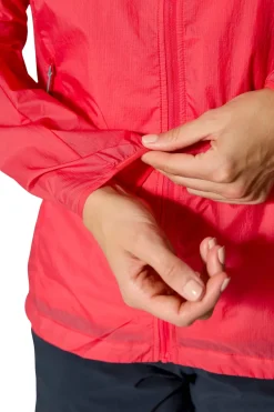 Rab Windshirts-Womens Vital Hoody - Hibiscus