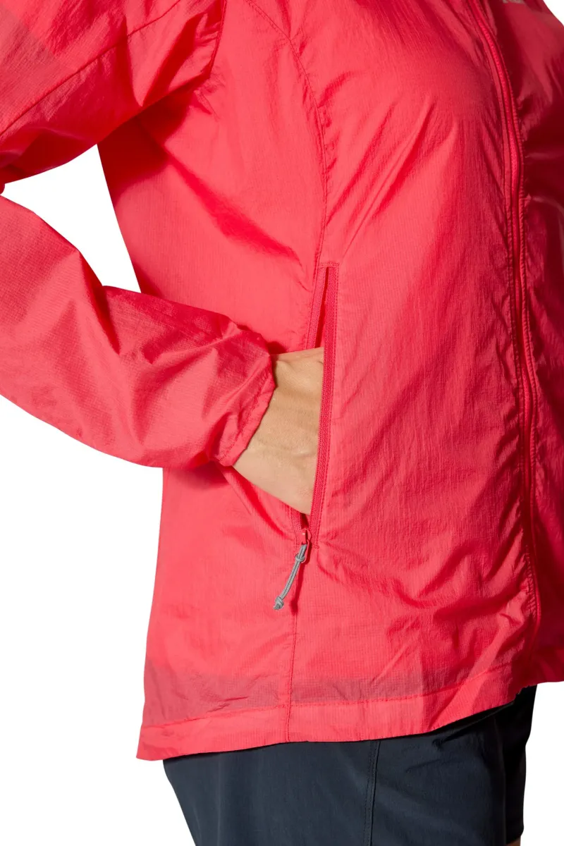 Rab Windshirts-Womens Vital Hoody - Hibiscus