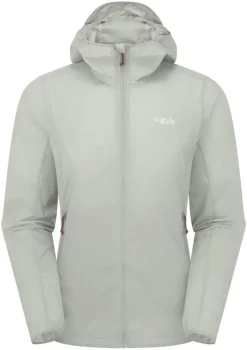 Rab Windshirts-Womens Vital Hoody - Light Zinc