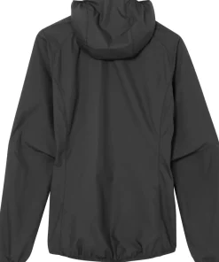 Rab Windshirts-Womens Windgather Hoody - Black