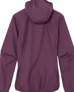 Rab Windshirts-Womens Windgather Hoody - Mulberry