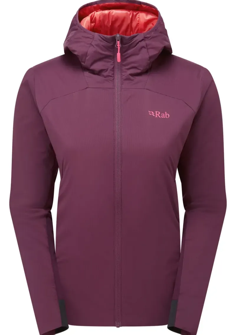 Rab Insulated Jackets-Womens Xenair Alpine Flex Jacket - Mulberry