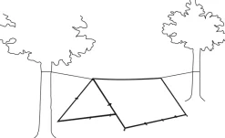Robens Tarps & Shelters-Trail Tarp 3 x 3m