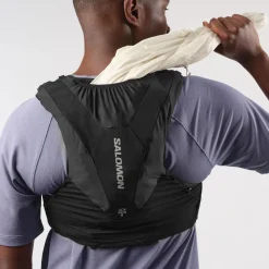 Salomon Fast & Light Rucksacks And Vests-ADV Skin 5 Running Vest Set - Black