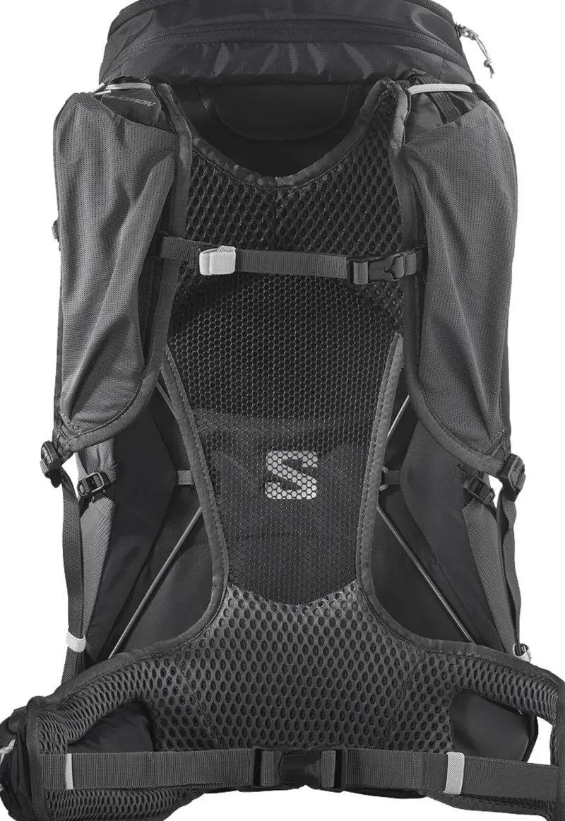 Salomon Day Packs-Aerotrek 30 Rucksack - Anthracite-Nine Iron-Alloy